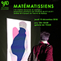Vue de l'installation de Lucie Herlemont pour l'exposition Matématissiens, galerie de l'ESAD Valenciennes